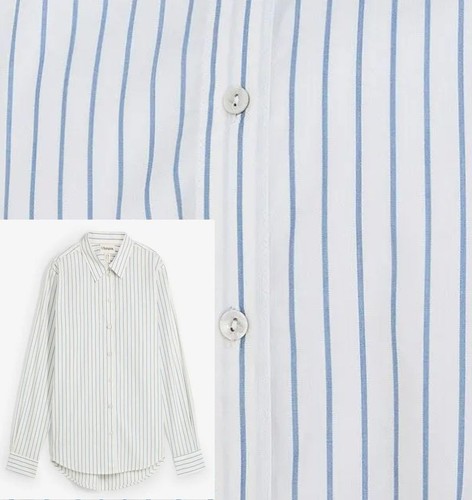 Damen bluse weiß mit streifen - damen,