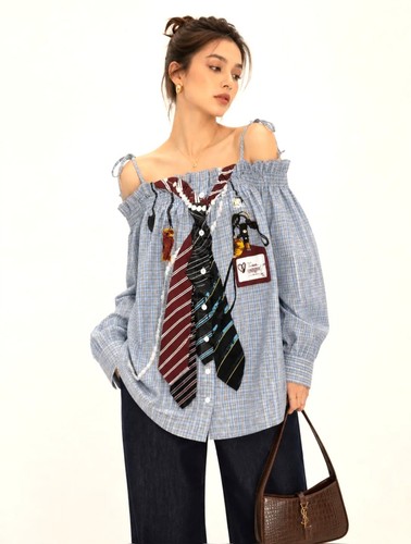 Carmen hemd tunika bluse - hemd,