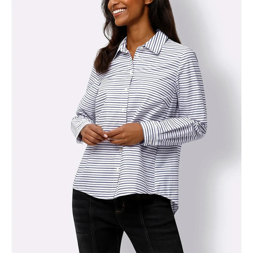 Bluse heine streifen hemdbluse - streifen,