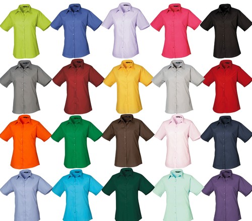 Damen bluse kurzarm freizeit - bluse,