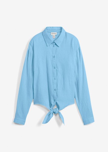 Musselinbluse aus reiner