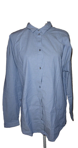 Damen bluse hemd blau - bluse,