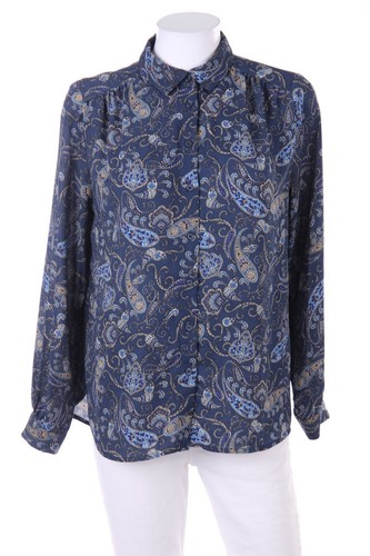 Hemd bluse paisley print - h&m, hemd-bluse