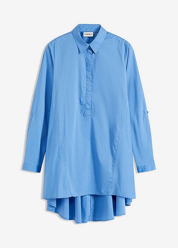 Hemdbluse blau damen - hemdbluse,