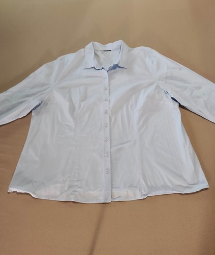 Hemd bluse in hellblau - /,
