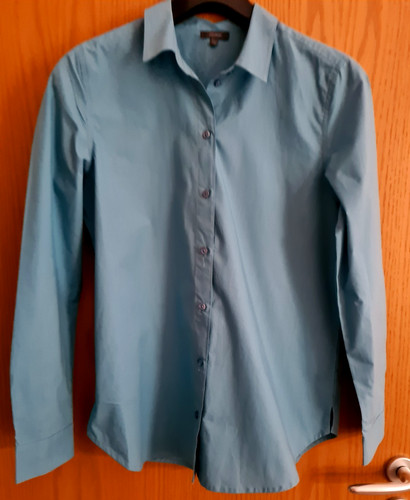 Hellblaue hemdbluse 38 aus - hellblaue,