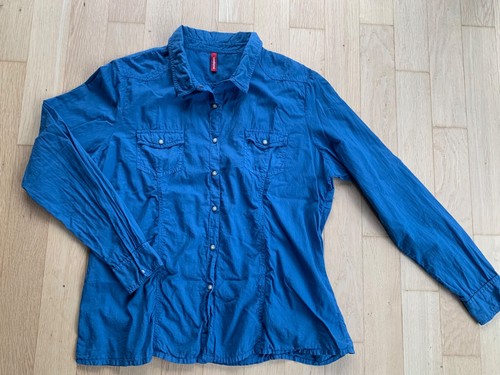 Manguun bluse hemd petrol blau - hemd,