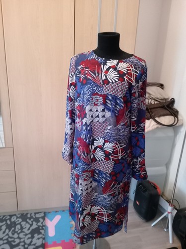 Schönes chiffon kleid - chiffon-kleid, gr