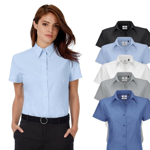 Damen bluse hemd kurzarm shirt - damen,