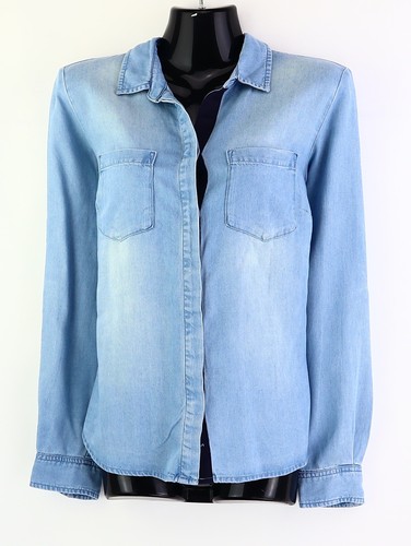 Hemd blau damen langarm - hemd,