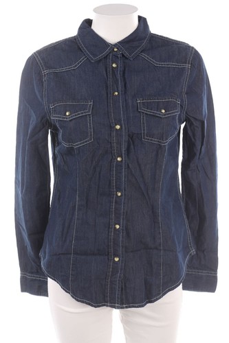 Ohne label hemd bluse blau - ohne,