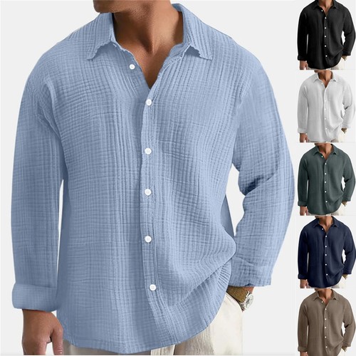 Herren langarm blusehemd - herren,